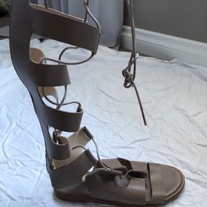 Zara gladiator sandals